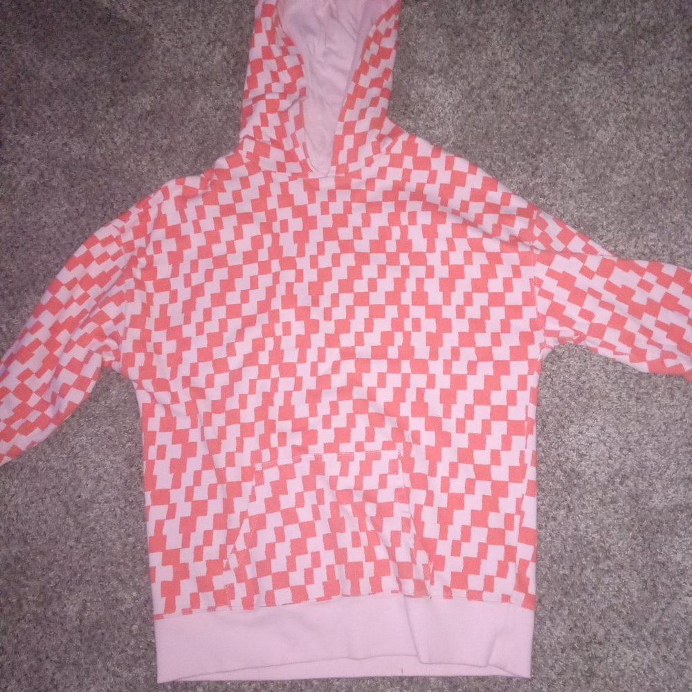 Checkered oversized trendy Hoodie 👀✌️